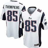 Nike Men & Women & Youth Patriots #85 Thompkins White Team Color Game Jersey,baseball caps,new era cap wholesale,wholesale hats